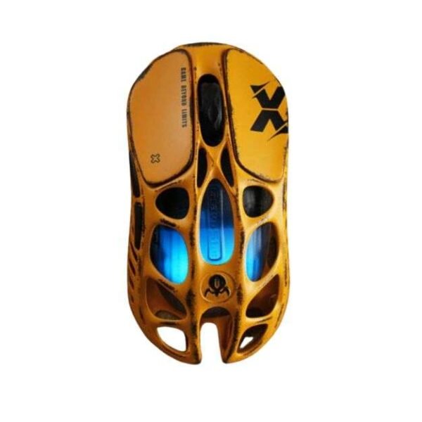 GravaStar Mercury X Pro Wireless Gaming Mouse – 8000Hz, 32,000 DPI, Battle Worn Yellow