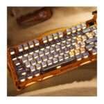 GravaStar Mercury K1 Pro Wireless Mechanical Gaming Keyboard – 75% Layout, Battle-Worn Yellow GravaStar Mercury K1 Pro Wireless Mechanical Gaming Keyboard – 75% Layout, Battle-Worn Yellow
