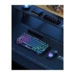 GravaStar Mercury K1 Lite Wireless Mechanical Gaming Keyboard – 75% Layout, Transparent Black GravaStar Mercury K1 Lite Wireless Mechanical Gaming Keyboard – 75% Layout, Transparent Black