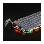 GravaStar Mercury K1 Pro Wireless Mechanical Gaming Keyboard – 75% Layout, Concrete Gray