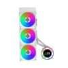 Lian Li Hydroshift II LCD-C 360CL White – 360mm AIO Liquid Cooler with 2.1” IPS LCD & UNI FAN CL Wireless