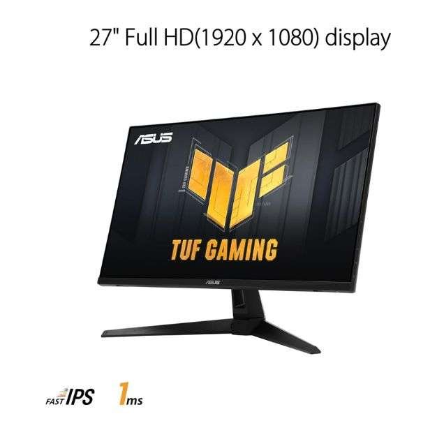ASUS TUF VG279QM1A 27” FHD Gaming Monitor – 280Hz, 1ms, Fast IPS, G-SYNC Compatible