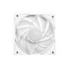 DeepCool LE240 V2 ARGB Liquid CPU Cooler – 240mm Radiator, Dual 120mm PWM Fans, 3400 RPM Pump, RGB Lighting – White
