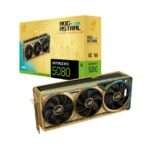 ROG Astral GeForce RTX™ 5080 Dhahab CORE OC Edition – 16GB GDDR7, Triple Axial-Tech Fans, RGB, Overclocked GPU