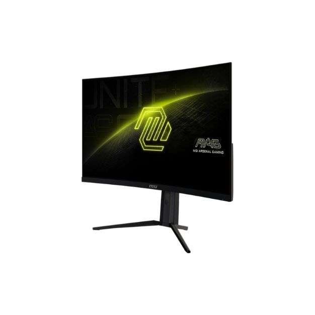 MSI MAG 321CUPDF Curved Dual-Mode Gaming Monitor – 31.5″ Rapid VA, 4K (160 Hz) ⬌ FHD (320 Hz), 0.5 ms, DisplayHDR 400, Adaptive Sync