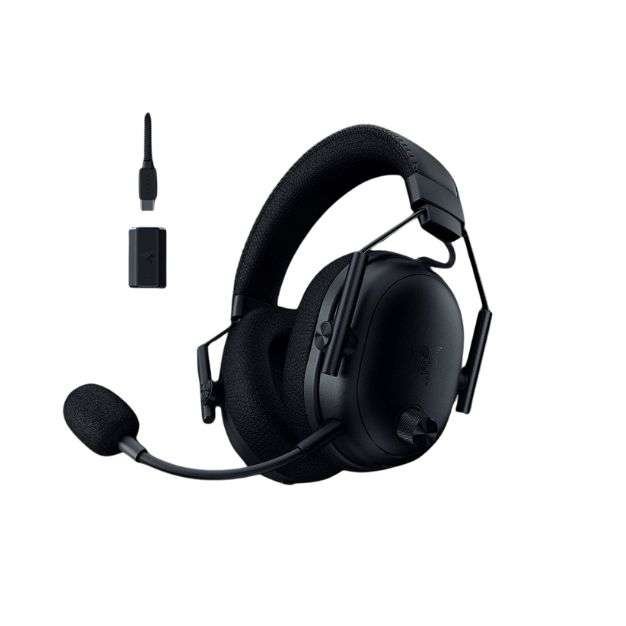 Razer Kraken V3 Pro Wireless Gaming Headset – Black | THX Spatial Audio, HyperSense Haptics, Detachable Mic, RGB Chroma Razer Kraken V3 Pro Wireless Gaming Headset – Black | THX Spatial Audio, HyperSense Haptics, Detachable Mic, RGB Chroma