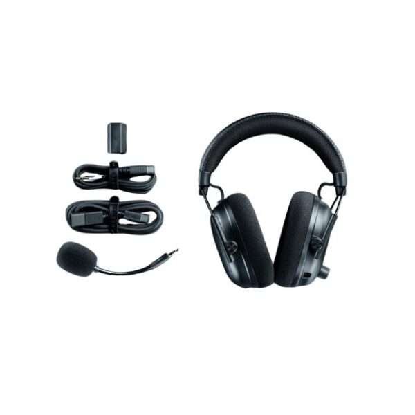 Razer Kraken V3 Pro Wireless Gaming Headset – Black | THX Spatial Audio, HyperSense Haptics, Detachable Mic, RGB Chroma