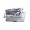 Mercury V75-HE Gaming Keyboard – White | Mechanical Switches, RGB Backlight, Anti-Ghosting, Durable Build