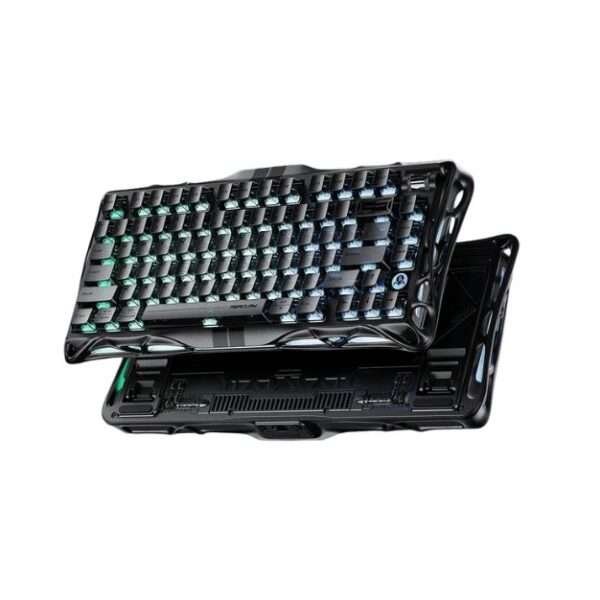 Mercury V75-HE Gaming Keyboard – Black | Mechanical Switches, RGB Backlight, Anti-Ghosting, Durable Build