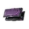 Mercury V75 Lite Gaming Keyboard – Transparent Black | Mechanical Feel, RGB Backlight, Compact & Durable Design