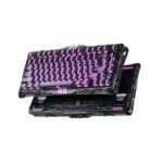 Mercury V75 Lite Gaming Keyboard – Transparent Black | Mechanical Feel, RGB Backlight, Compact & Durable Design