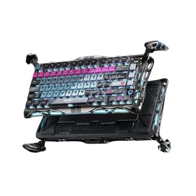 Mercury V75 Pro Gaming Keyboard – Cyberpunk Edition | Mechanical Switches, RGB Backlight, Anti-Ghosting, Ergonomic Design Mercury V75 Pro Gaming Keyboard – Cyberpunk Edition | Mechanical Switches, RGB Backlight, Anti-Ghosting, Ergonomic Design