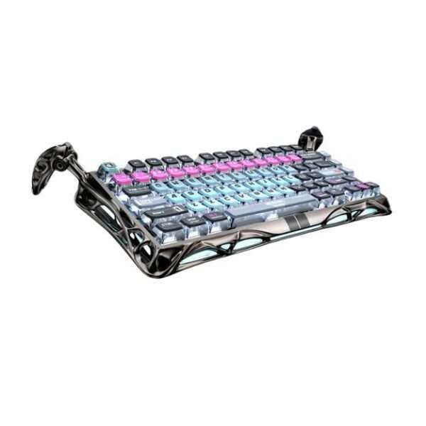 Mercury V75 Pro Gaming Keyboard – Cyberpunk Edition | Mechanical Switches, RGB Backlight, Anti-Ghosting, Ergonomic Design