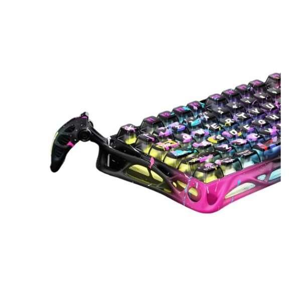 Mercury V75 Pro Special Edition Gaming Keyboard – Neon Graffiti | Mechanical Switches, RGB Backlight, Anti-Ghosting, Stylish Design