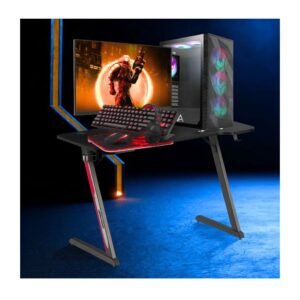 Gaming PC Bundle – Intel Core i5 12400F, RTX 3050, 16GB RAM, 1TB SSD, AOC 240Hz Monitor + Desk