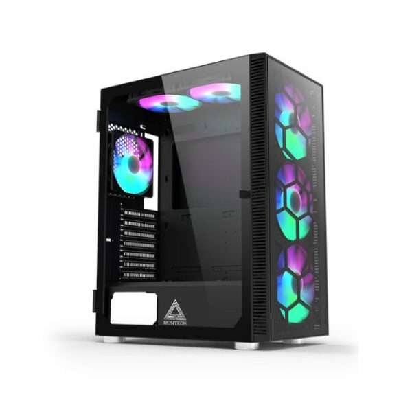 Custom Gaming PC – Intel Core i5-14400F, ASUS RTX 3060 12GB Dual, 16GB XPG RGB RAM, 1TB NVMe SSD, AOC 27G11ZE2 240Hz Gaming Monitor, Montech X3 Case, Redragon K552 RGB Keyboard & Mouse