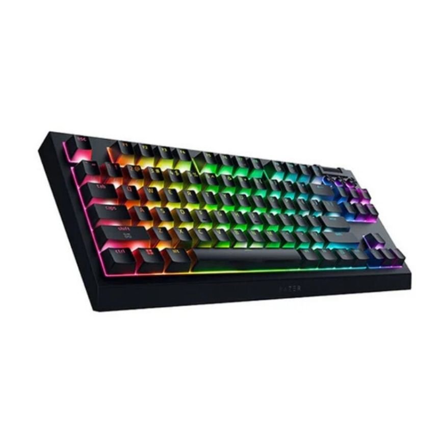 Razer BlackWidow V4 Tenkeyless HyperSpeed Wireless Gaming Keyboard – Mechanical, RGB, Black