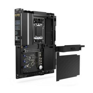 NZXT N9 X870E Gaming Motherboard – AMD X870E, AM5, ATX, DDR5, PCIe 5.0, Wi-Fi 7, USB4, Black