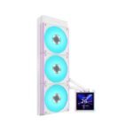 Lian Li HydroShift II LCD-S 360CL White – 360mm AIO Liquid Cooler, 3.4” IPS LCD Display, Wireless Aesthetics, 3200 RPM Pump Lian Li HydroShift II LCD-S 360CL White – 360mm AIO Liquid Cooler, 3.4” IPS LCD Display, Wireless Aesthetics, 3200 RPM Pump