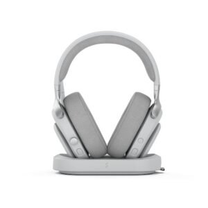 Fractal Design Scape Light Wireless Gaming Headset – White, RGB Lighting, Noise-Cancelling Mic, Ultra-Low Latency