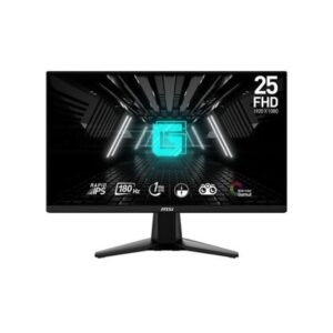 MSI Optix G255F Gaming Monitor – 25″ FHD IPS, 180Hz Refresh Rate, 1ms Response Time, Adaptive Sync, Black