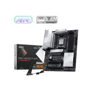 MSI PRO X870E-P WIFI AM5 ATX Motherboard – DDR5, PCIe 5.0, Wi-Fi 7, 5Gb LAN, USB4