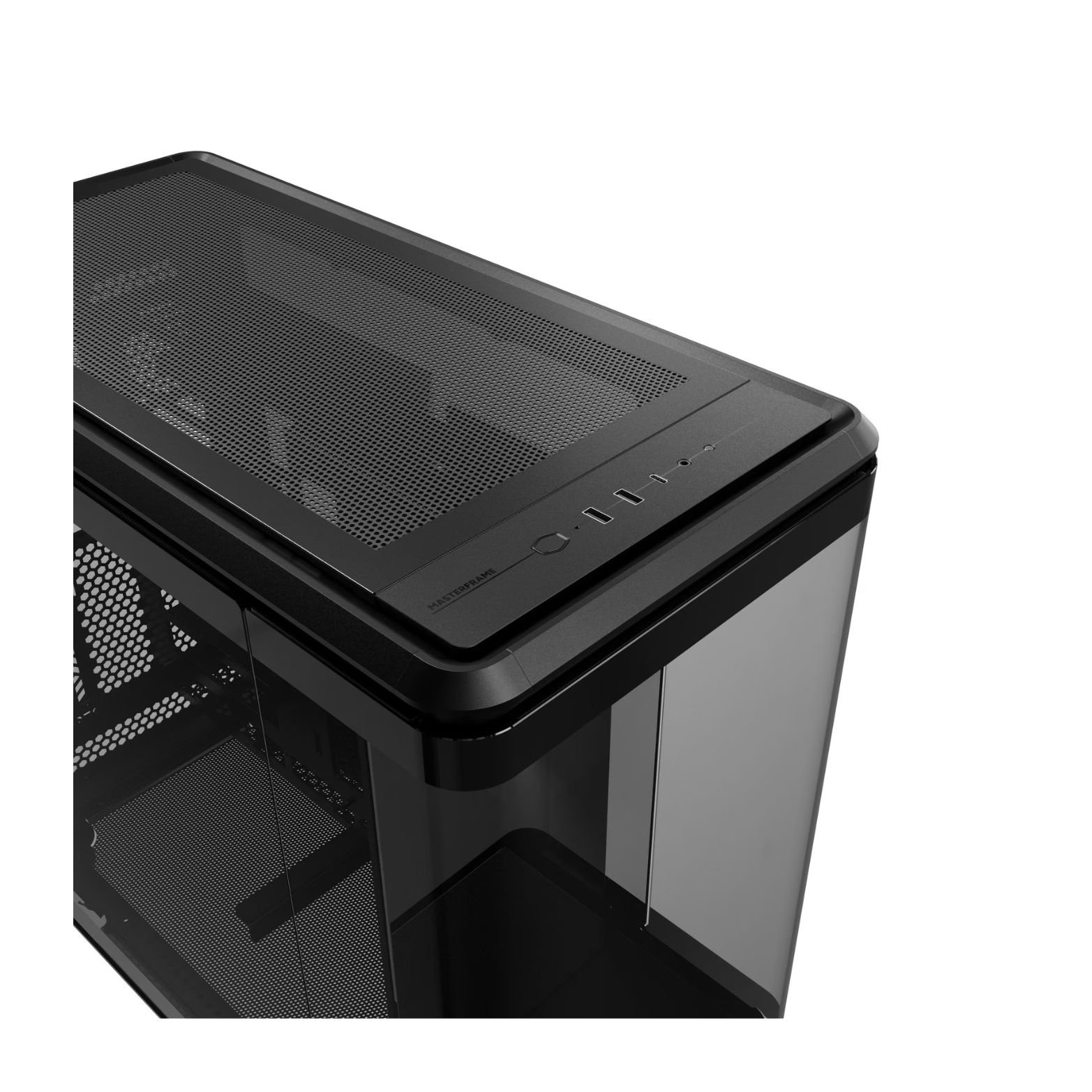 Cooler Master MasterFrame 360 Panorama Open-Air Showcase Case – Dual 360mm Radiator Support, DIY Tank & Pump Bracket