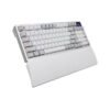 ASUS ROG Azoth 96 HE White Gaming Keyboard – Magnetic Switches, 8K Polling, OLED Display, Tri-Mode Wireless