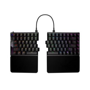 ASUS ROG Falcata 75% Split Wireless Gaming Keyboard – Hot-Swap HFX V2 Magnetic Switches, Rapid Trigger, 8K Wireless, Tri-Mode