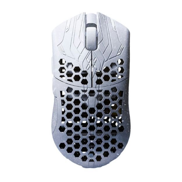 Finalmouse UltralightX (ULX) Frostlord Wireless Gaming Mouse – 33g Carbon Fiber, 8000Hz Polling, PixArt Sensor, Medium