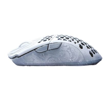 Finalmouse UltralightX (ULX) Frostlord Wireless Gaming Mouse – 33g Carbon Fiber, 8000Hz Polling, PixArt Sensor, Medium