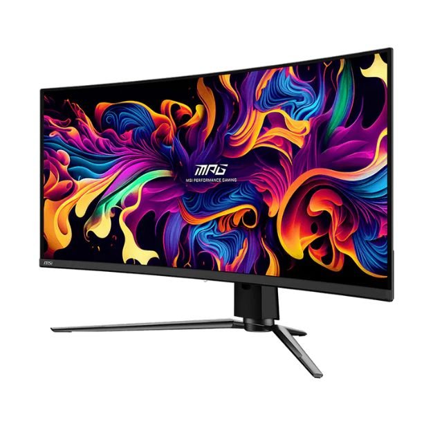 MSI MPG 341CQPX QD-OLED 34” Curved Gaming Monitor | UWQHD 3440×1440 | 240Hz | 0.03ms | HDR True Black 400