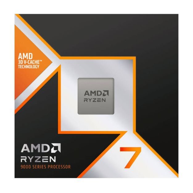 AMD Ryzen 7 9850X3D Processor – 8 Cores, 16 Threads, Up to 5.6GHz Boost, 96MB L3 Cache, DDR5 Support
