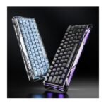 GravaStar Mercury V60 Pro Gunmetal Edition – Aluminum Magnetic Gaming Keyboard, 8KHz Polling Rate, Dual Keycap Gift Set (V60 Pro Deluxe)
