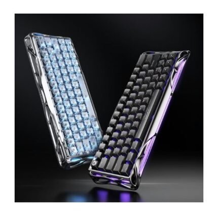 GravaStar Mercury V60 Pro Gunmetal Edition – Aluminum Magnetic Gaming Keyboard, 8KHz Polling Rate, Dual Keycap Gift Set (V60 Pro Deluxe)