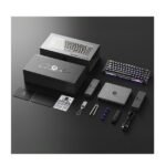 GravaStar Mercury V60 Pro Gunmetal Edition – Aluminum Magnetic Gaming Keyboard, 8KHz Polling Rate, Dual Keycap Gift Set (V60 Pro Deluxe)